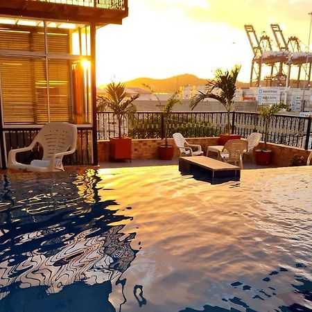 Hotel Carolina Del Mar サンタ・マルタ エクステリア 写真