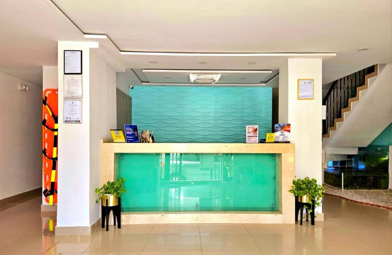 Hotel Carolina Del Mar サンタ・マルタ エクステリア 写真