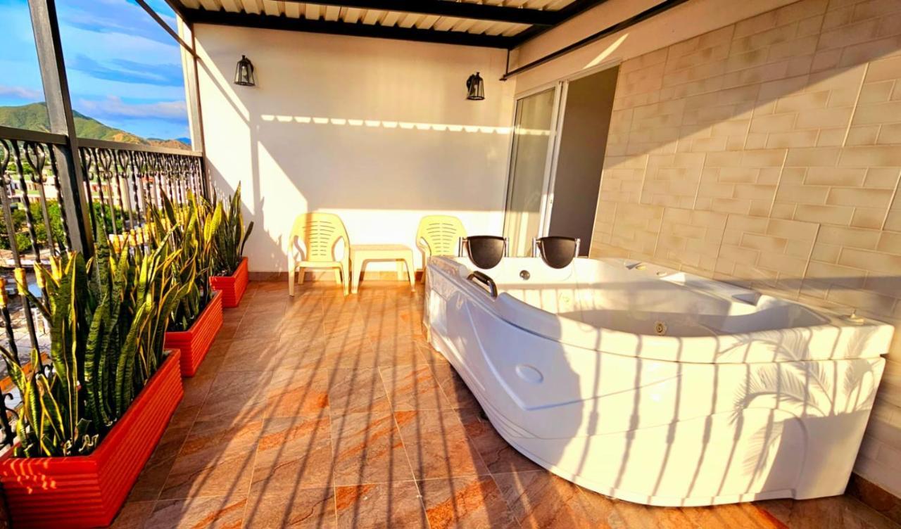 Hotel Carolina Del Mar サンタ・マルタ エクステリア 写真